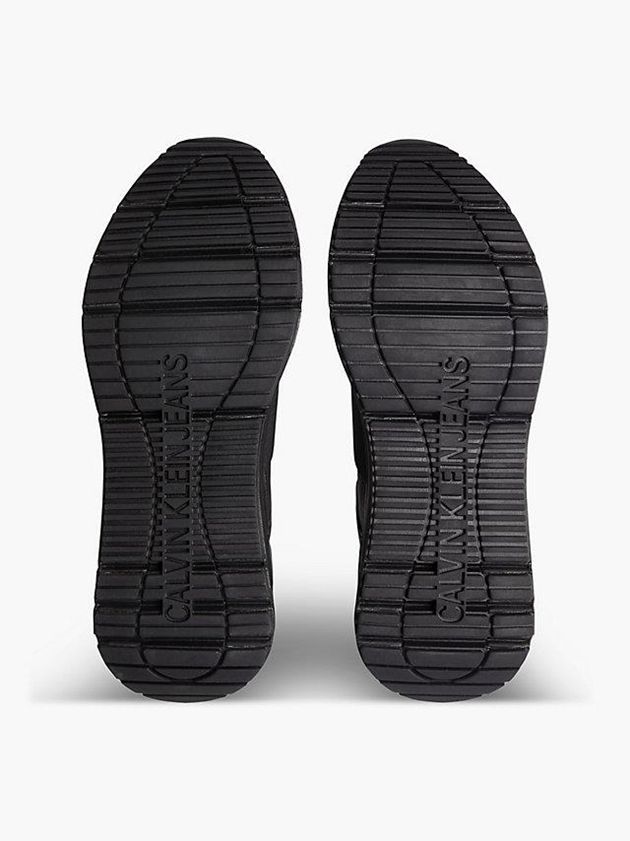 Black Calvin Klein Chunky Slip-On Women Sneakers | VGWN-36427
