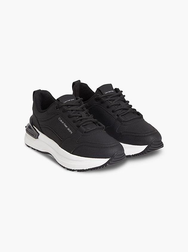 Black Calvin Klein Chunky Women Sneakers | FNIG-57438