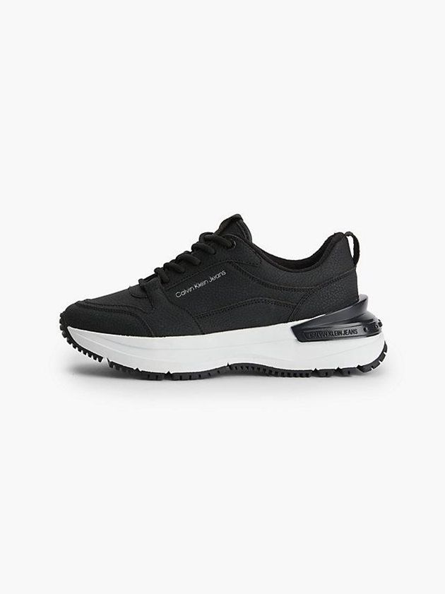 Black Calvin Klein Chunky Women Sneakers | FNIG-57438
