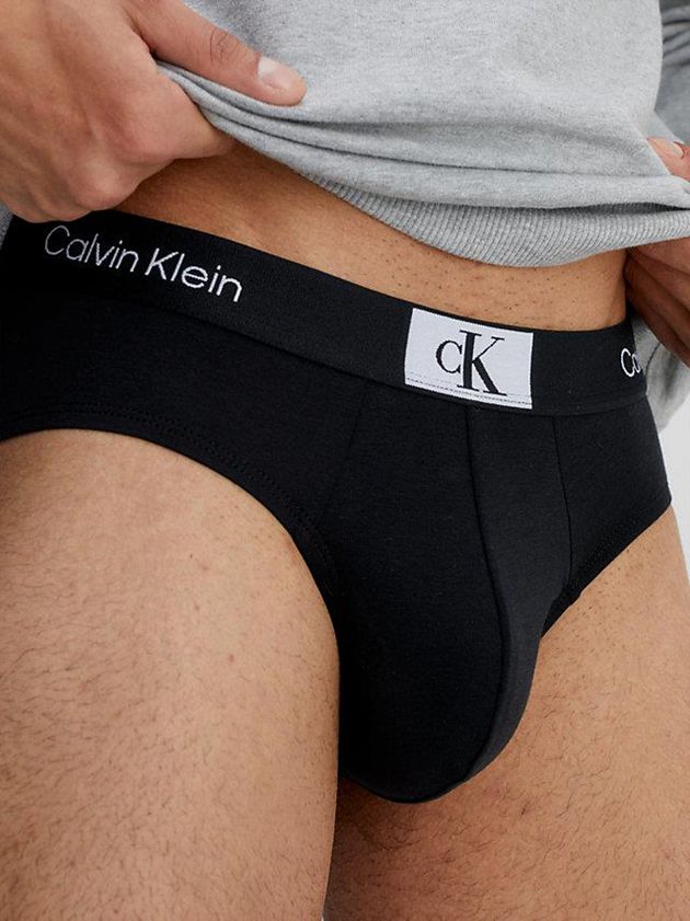 Black Calvin Klein Ck96 Men Briefs | LGBF-76210