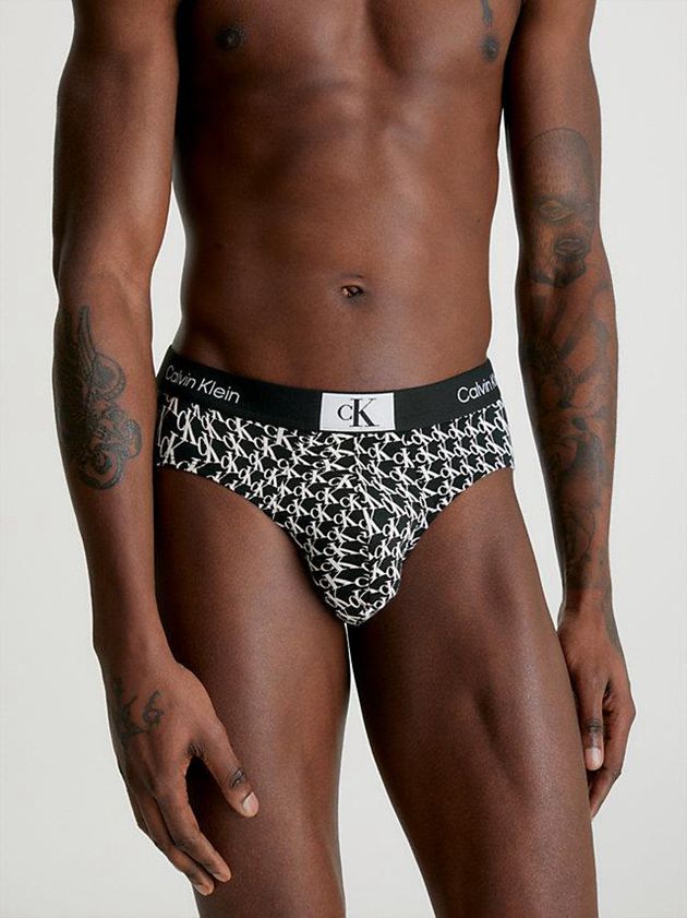 Black Calvin Klein Ck96 Men Briefs | YJPE-04273