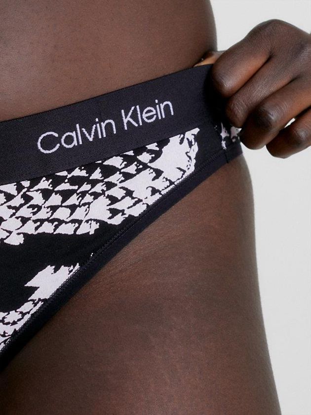 Black Calvin Klein Ck96 Women Thong | HTAE-48523