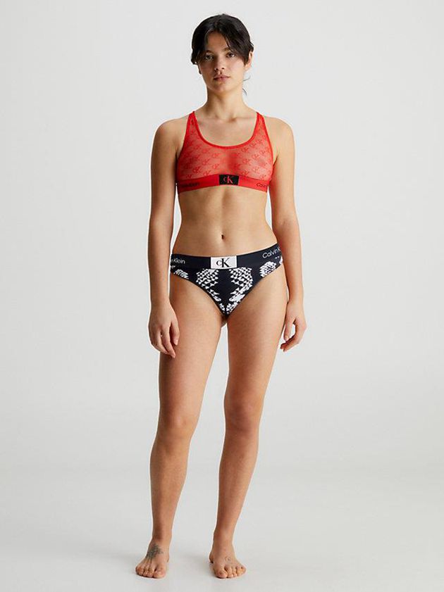 Black Calvin Klein Ck96 Women Thong | HTAE-48523
