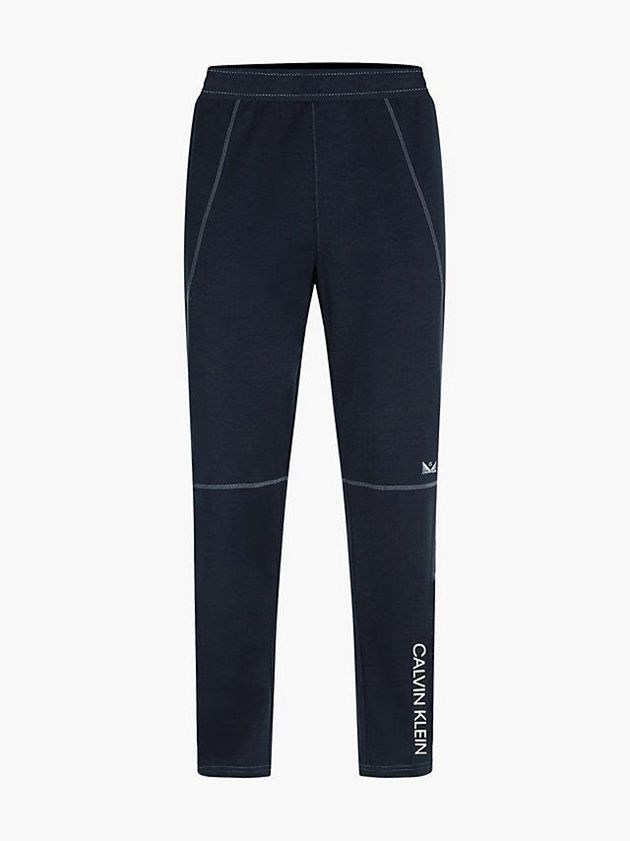 Black Calvin Klein Comfort Stretch Men Joggers | HPBV-06748