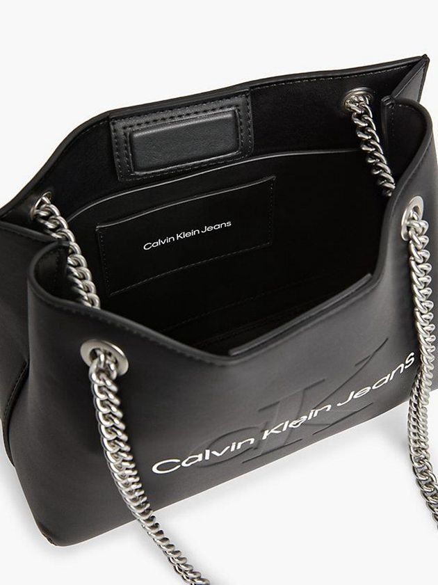 Black Calvin Klein Convertible Shoulder Women Bags | MKCW-81526