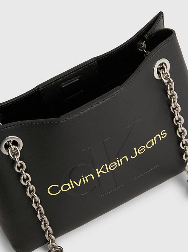 Black Calvin Klein Convertible Shoulder Women Bags | QSOR-32045