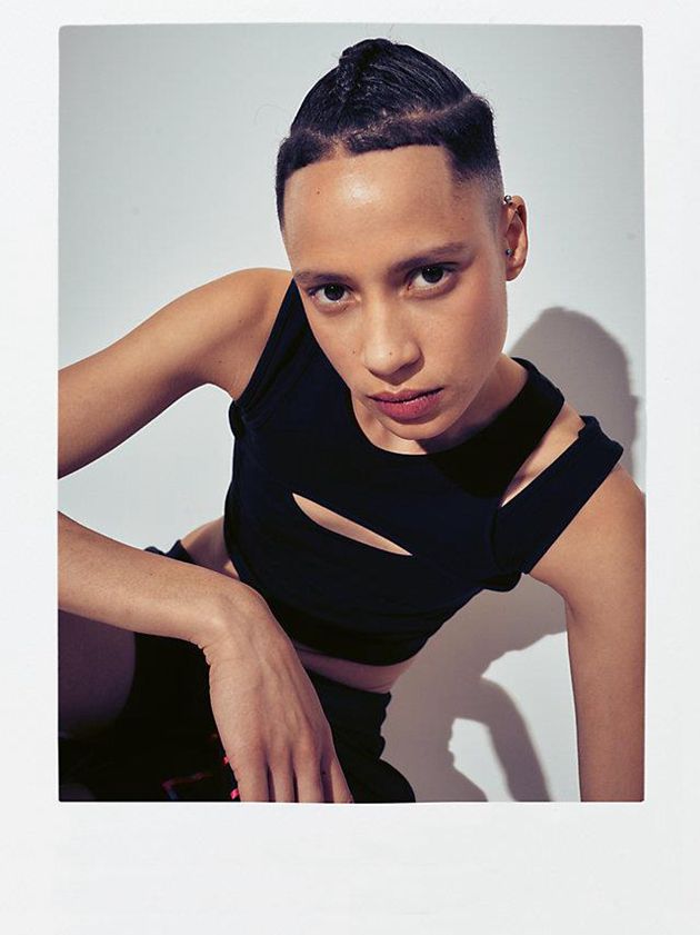 Black Calvin Klein Cropped Cut Out Tank - Pride Women Top | OEGA-48351