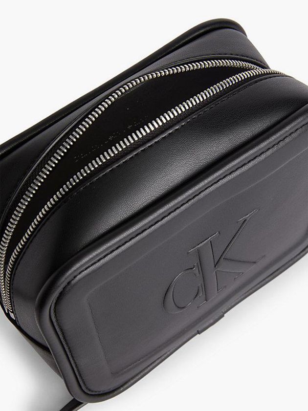 Black Calvin Klein Crossbody Women Bags | QKIR-78406