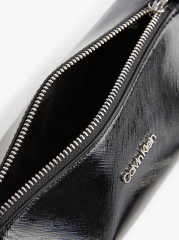 Black Calvin Klein Cylinder Crossbody Women Bags | OCIB-72498