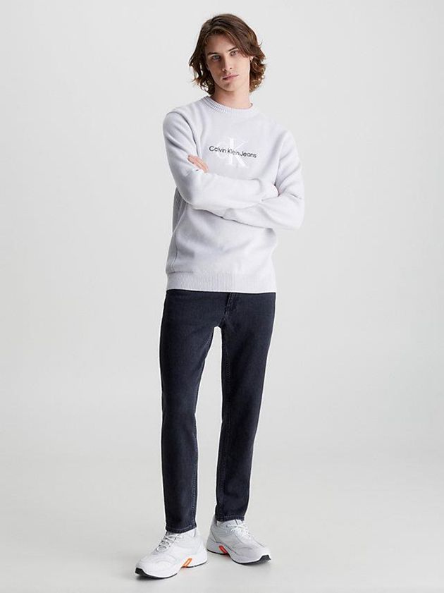 Black Calvin Klein Dad Men Jeans | OVLX-91370