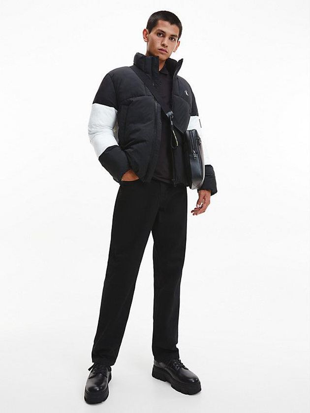 Black Calvin Klein Dad Men Jeans | USOX-70638