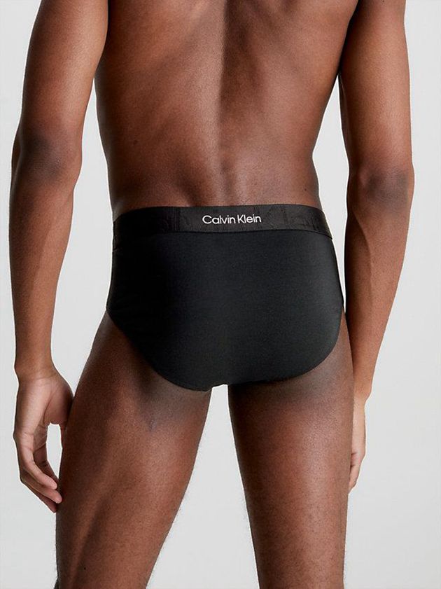 Black Calvin Klein Embossed Icon Men Briefs | QZYL-68309