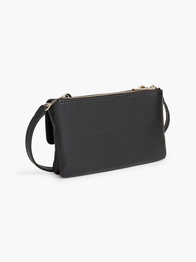 Black Calvin Klein Flat Crossbody Women Bags | DWRZ-26501