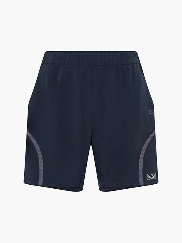 Black Calvin Klein Gym Men Shorts | RUBH-96134