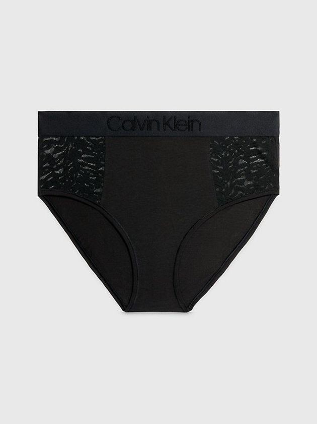 Black Calvin Klein High-Waisted Maternity Women Briefs | EHZX-24531