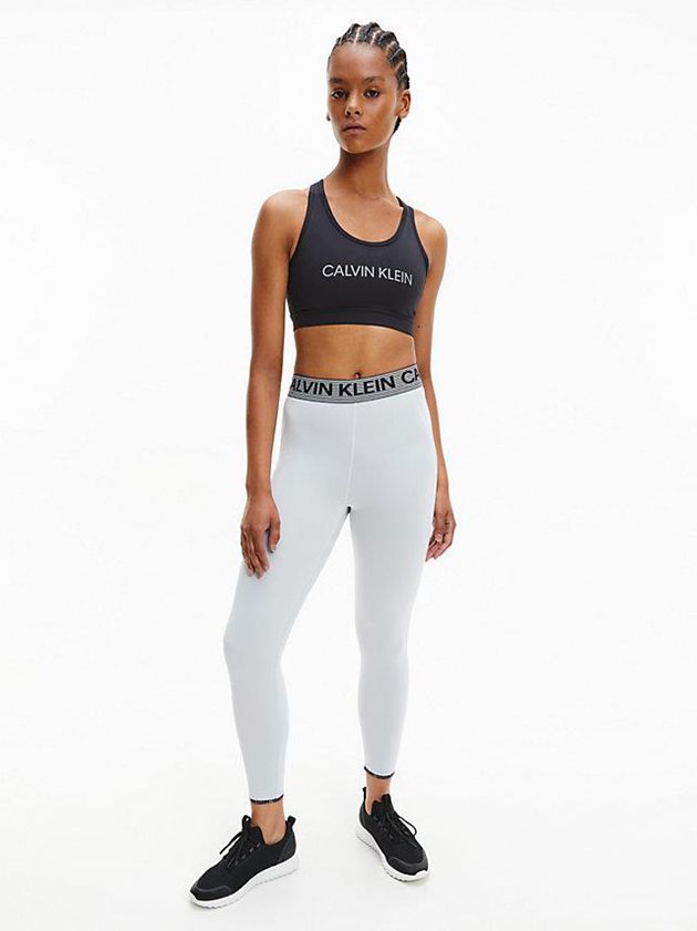 Black Calvin Klein High Impact Sports Women Bra | MSJI-72543