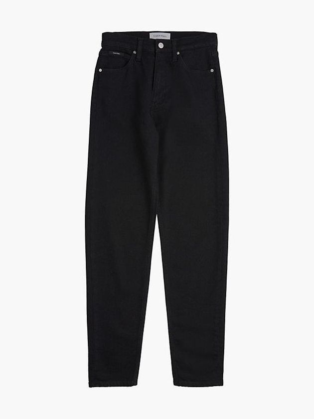 Black Calvin Klein High Rise Slim Women Jeans | ZANI-68972
