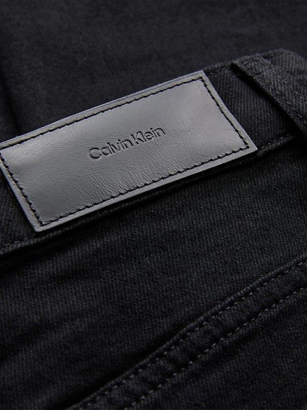 Black Calvin Klein High Rise Straight Women Jeans | NTRP-19823
