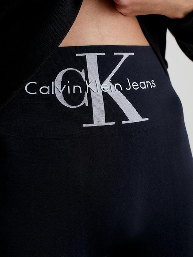 Black Calvin Klein High Waisted Women Leggings | NOJP-12967