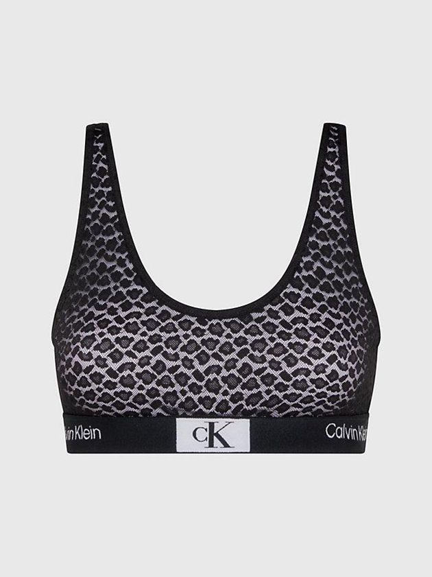 Black Calvin Klein Lace - Ck96 Women Bra | EBQK-68409