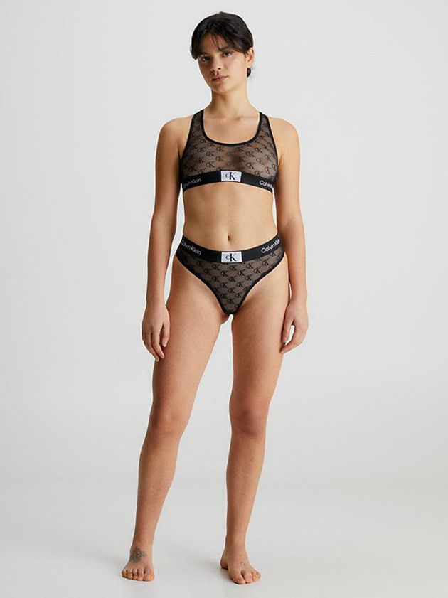 Black Calvin Klein Lace - Ck96 Women Bra | JOTP-24851