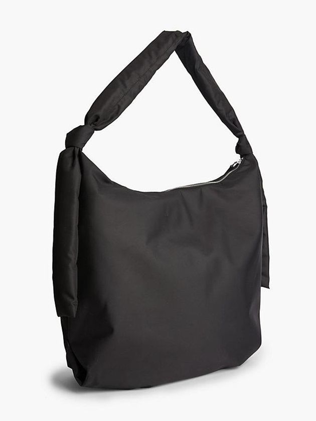 Black Calvin Klein Large Recycled Hobo Women Bags | ISDE-59371
