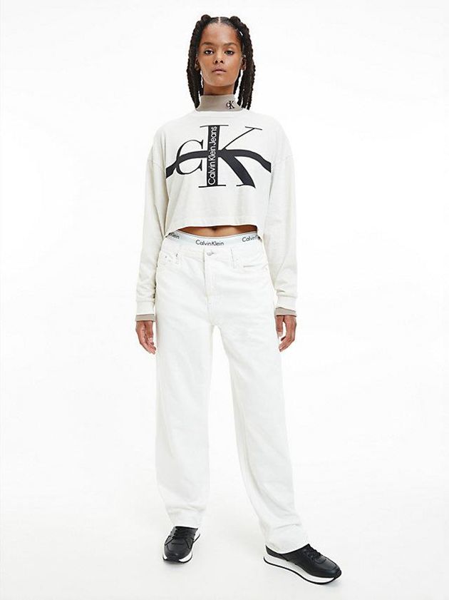 Black Calvin Klein Leather Women Sneakers | EYIJ-52437