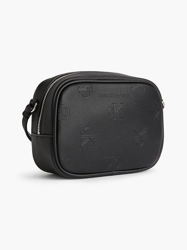 Black Calvin Klein Logo Crossbody Women Bags | HQFJ-28543