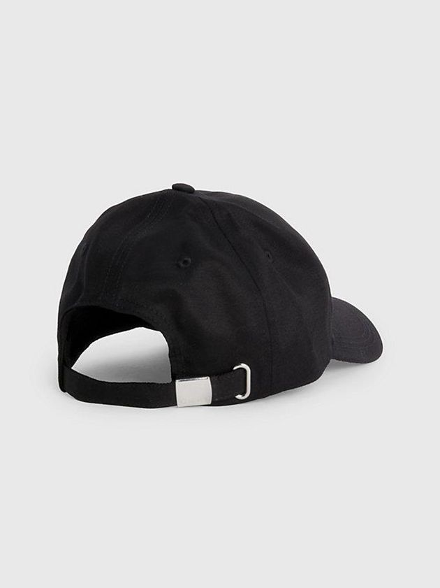 Black Calvin Klein Logo Women Cap | VXDW-31702