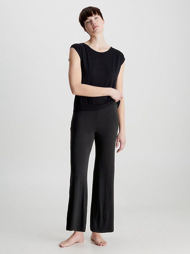 Black Calvin Klein Lounge Women Pants | UMKG-05692