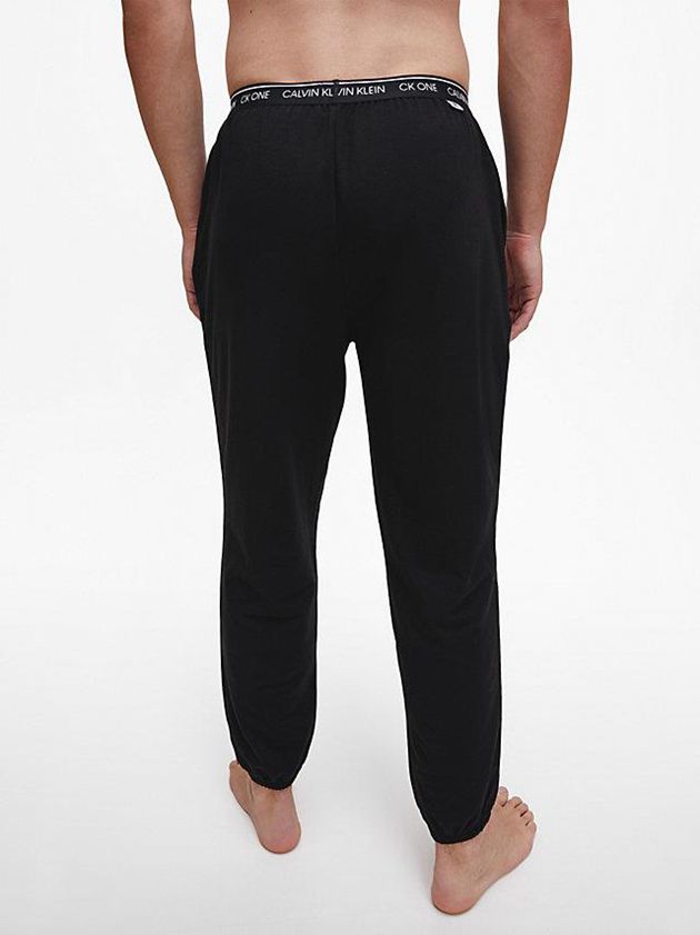 Black Calvin Klein Lounge - CK One Men Joggers | ADPL-65308