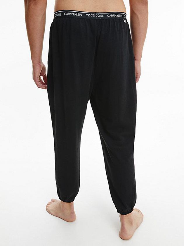 Black Calvin Klein Lounge - CK One Men Joggers | ADPL-65308