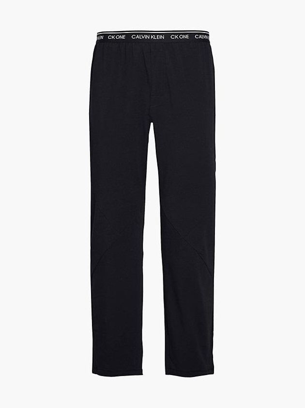 Black Calvin Klein Lounge - CK One Men Joggers | SLYX-48657