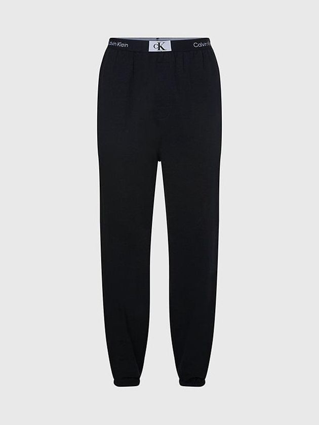 Black Calvin Klein Lounge - Ck96 Men Joggers | TBVE-56290