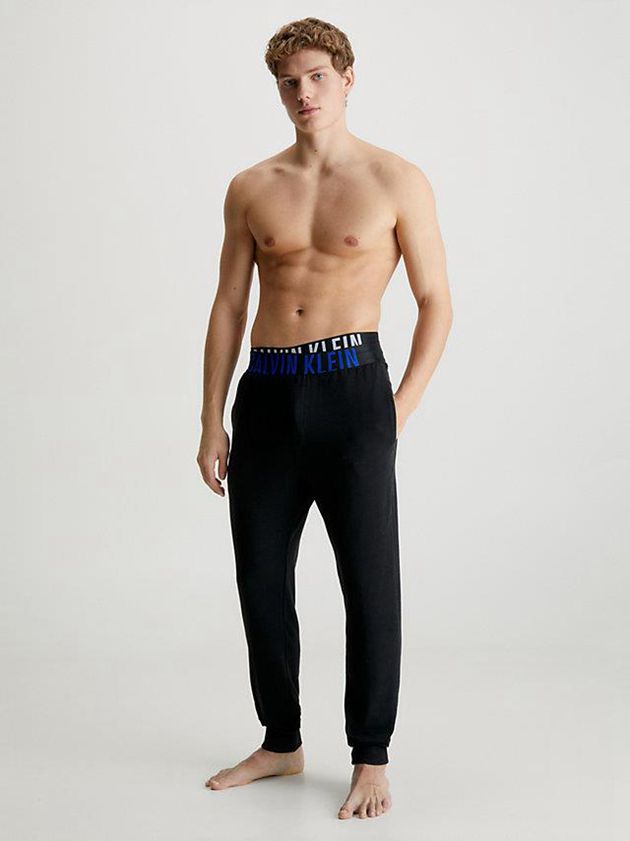 Black Calvin Klein Lounge - Intense Power Men Joggers | HDCS-19250
