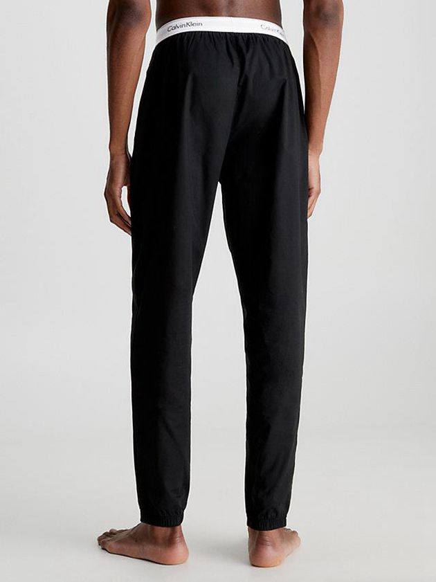 Black Calvin Klein Lounge - Modern Cotton Men Joggers | GJYN-75098