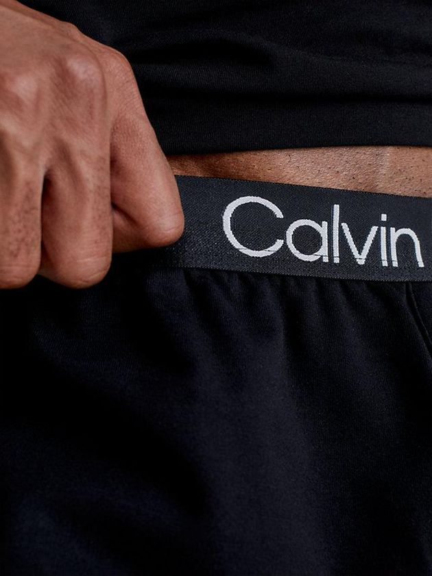 Black Calvin Klein Lounge - Modern Structure Men Joggers | TONQ-10594