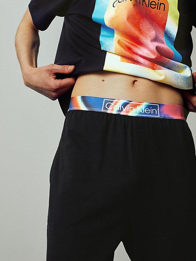 Black Calvin Klein Lounge - Pride Men Joggers | HRZO-01275