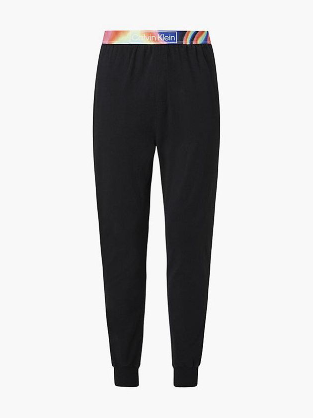 Black Calvin Klein Lounge - Pride Men Joggers | HRZO-01275