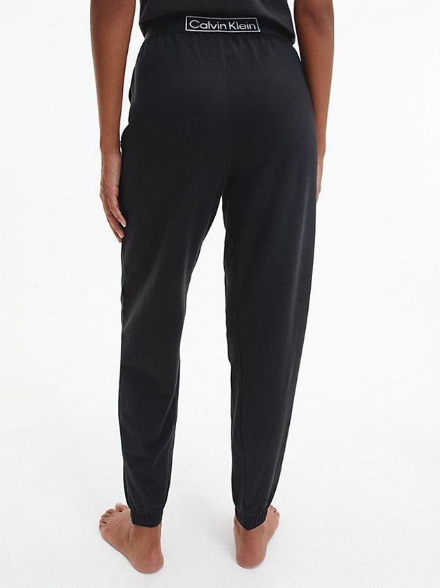 Black Calvin Klein Lounge - Reimagined Heritage Women Joggers | ADGR-23694