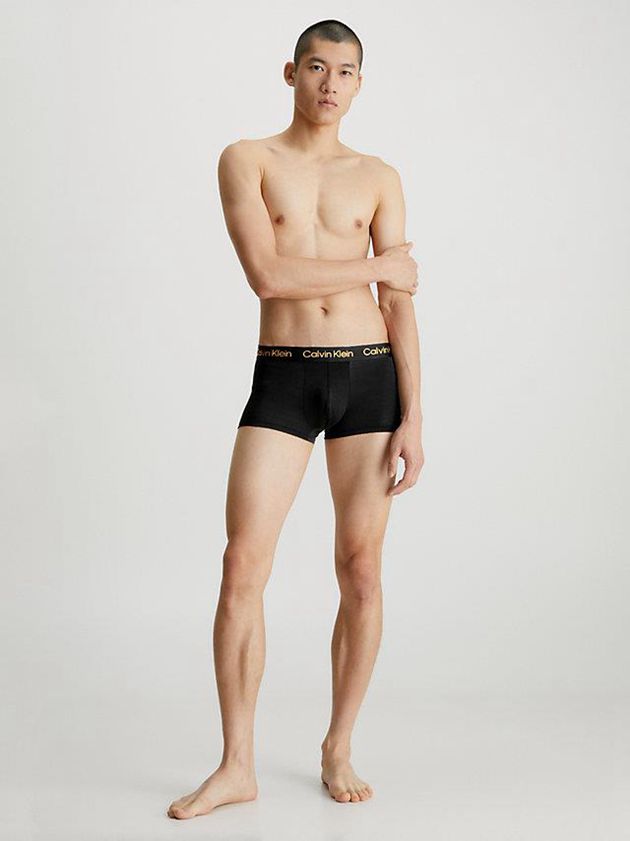 Black Calvin Klein Low Rise Cashmere Men Briefs | SPHW-07394