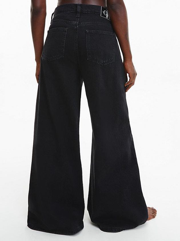 Black Calvin Klein Low Rise Loose Women Jeans | DMBJ-06279