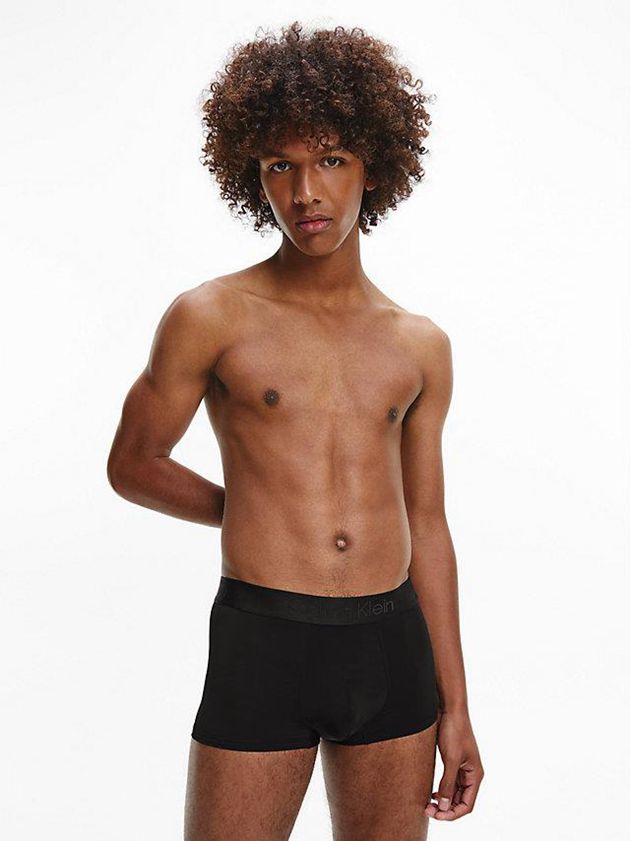 Black Calvin Klein Low Rise Men Briefs | UHJT-81069