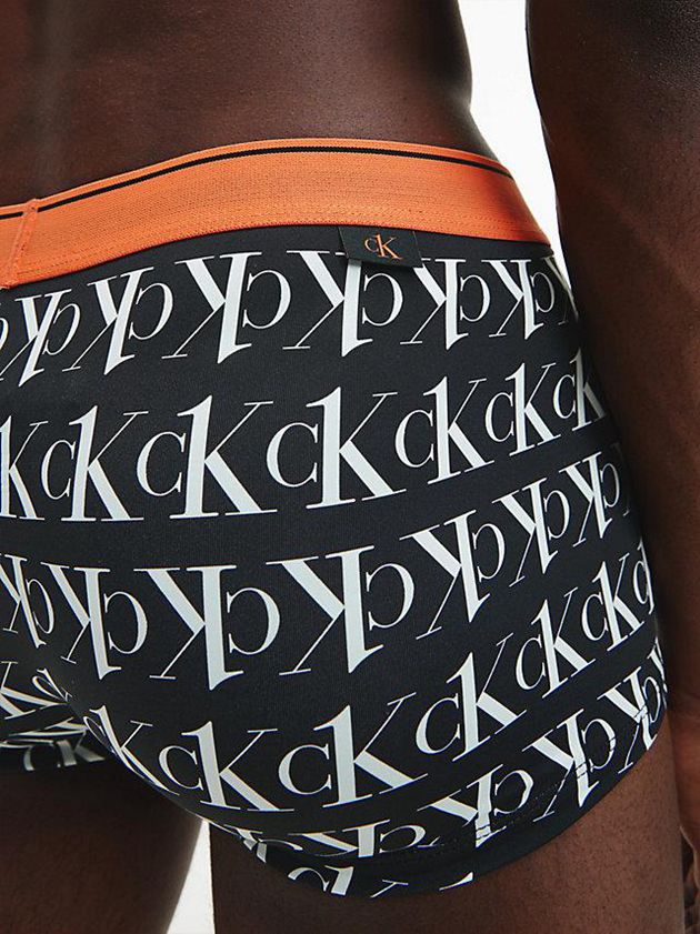 Black Calvin Klein Low Rise - CK One Men Briefs | CEIB-64231