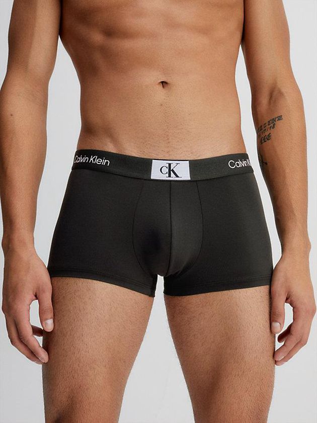 Black Calvin Klein Low Rise - Ck96 Men Briefs | EXWB-41867