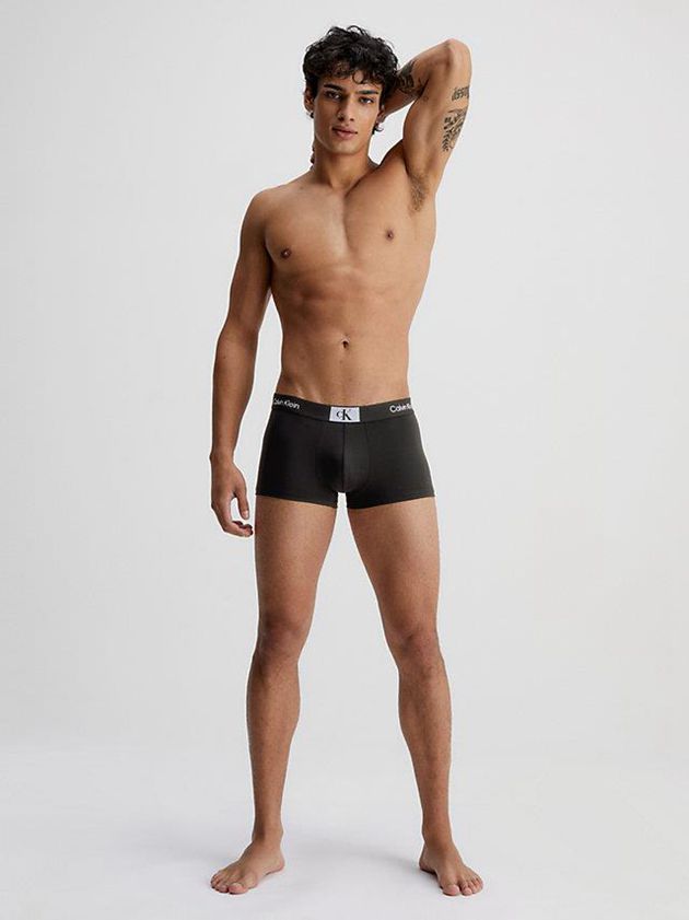 Black Calvin Klein Low Rise - Ck96 Men Briefs | EXWB-41867