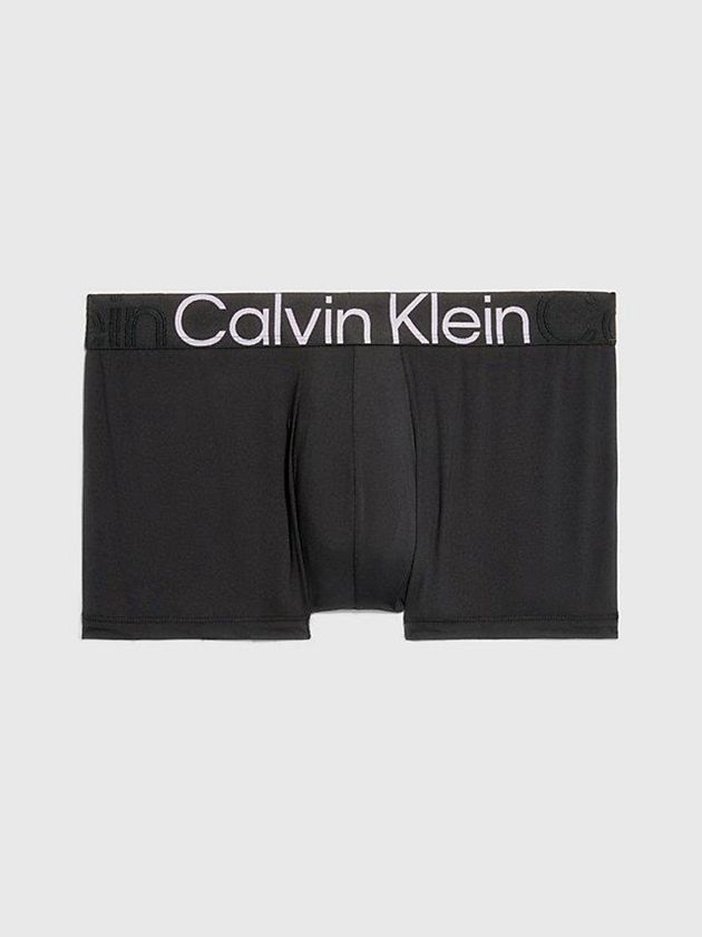 Black Calvin Klein Low Rise - Effect Men Briefs | HTUK-74185
