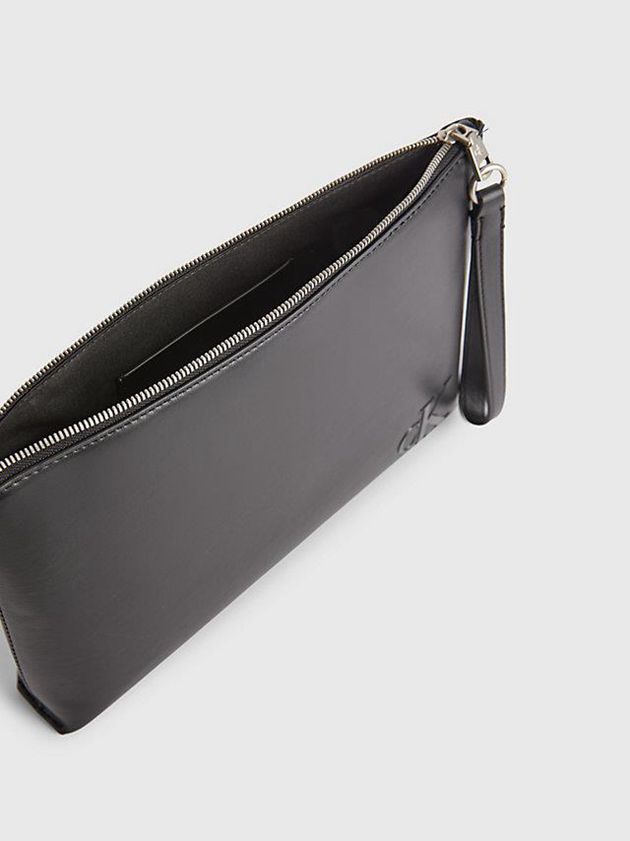 Black Calvin Klein Makeup And Key Fob Gift Set Women Bags | NPHV-06579
