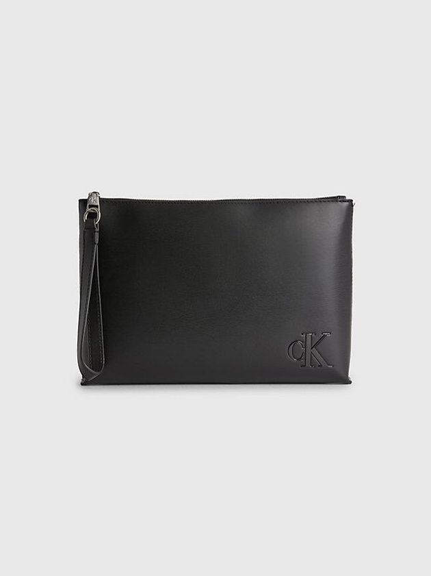 Black Calvin Klein Makeup And Key Fob Gift Set Women Bags | NPHV-06579