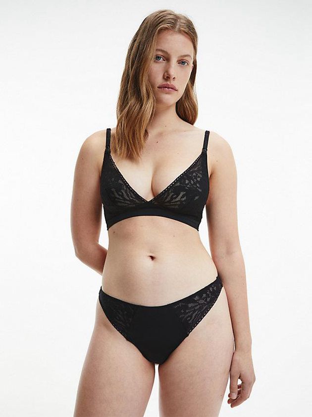 Black Calvin Klein Maternity - Ultra Soft Lace Women Bra | FCVU-83154